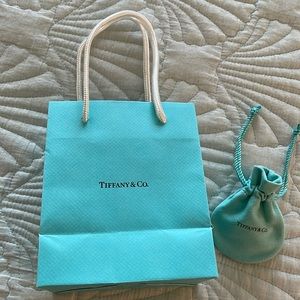 Tiffany & Co. bag and pouch